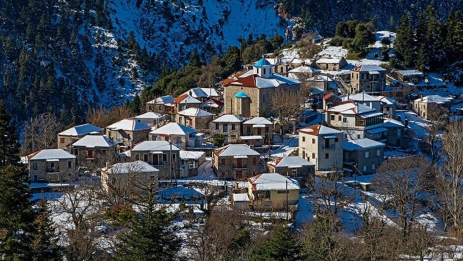 Χειμερινή εξόρμηση στην Ευρυτανία – Πυκνά δάση, φύση, κελαρυστά νερά, επιβλητικά βουνά και χιονισμένα χωριά