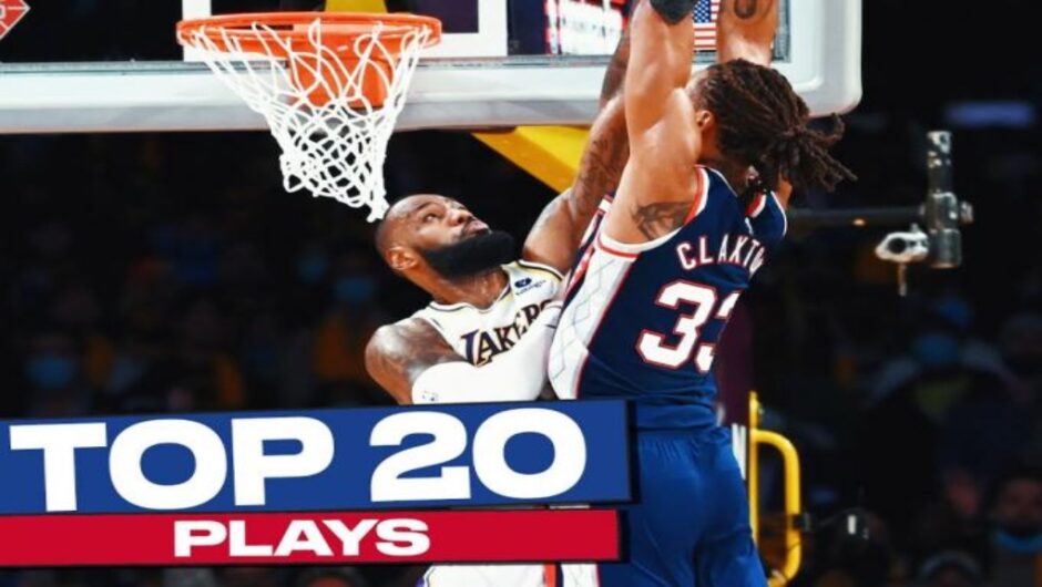 NBA: Τα 20 καλύτερα καρφώματα της εβδομάδας! (video)