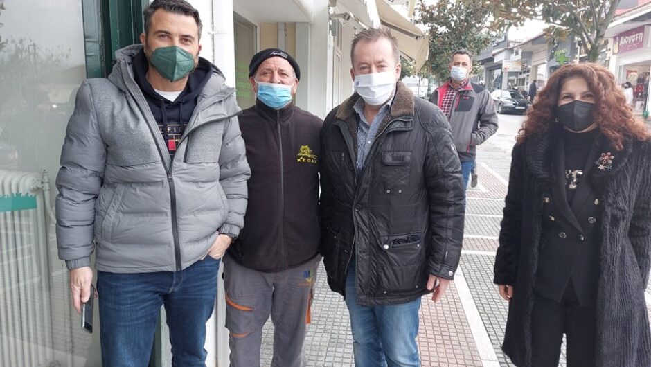 Μπαράζ επαφών Κόκκαλη με παραγωγικούς φορείς στην Ελασσόνα