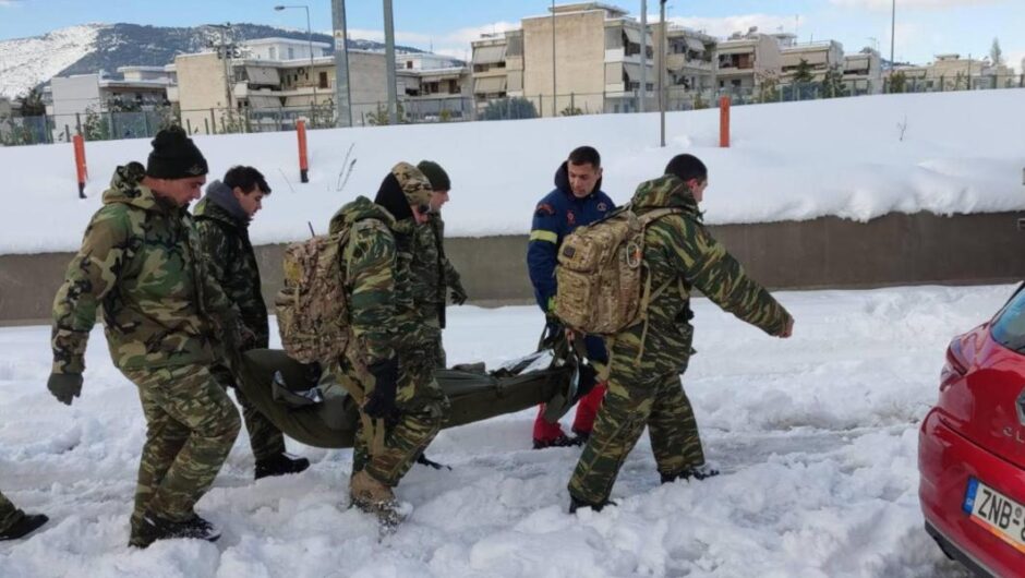 Κακοκαιρία «Ελπίδα» / Και οι στρατιωτικοί εκθέτουν την κυβέρνηση Μητσοτάκη