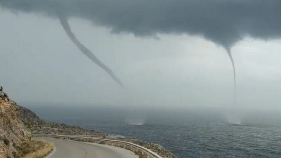 Ελλάδα: 97 υδροσίφωνες και εννέα ανεμοστρόβιλοι καταγράφηκαν το 2021