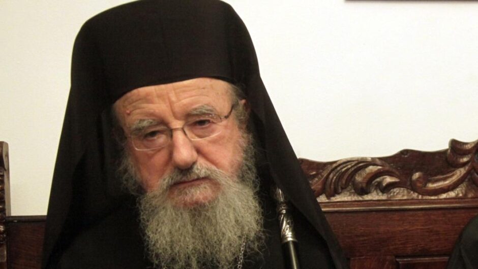 Κορωνοϊός / Πέθανε ο μητροπολίτης Αιτωλίας και Ακαρνανίας – Ήταν αρνητής μάσκας και εμβολίου