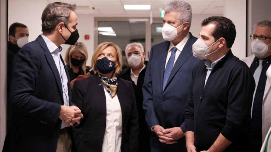 Ο Κυριάκος Μητσοτάκης στο Νοσοκομείο Σωτηρία- Οι δεσμεύσεις του για την αναβάθμιση του ΕΣΥ