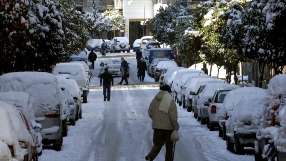 Κακοκαιρία «Ελπίδα» / Με σχεδόν διπλάσια χιονόπτωση η Αθήνα ήταν λειτουργική το 2008