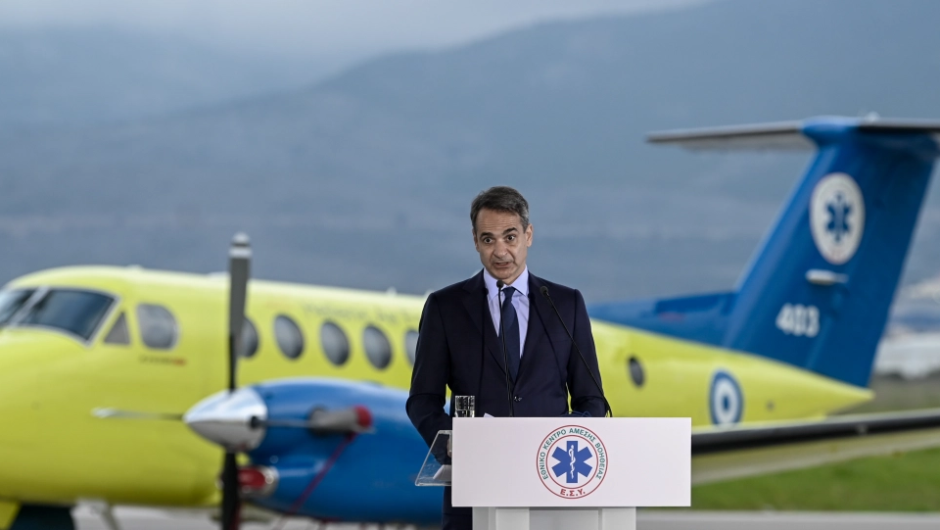 Μητσοτάκης στην εκδήλωση για τους διασώστες του ΕΚΑΒ: Τιμούμε και σεβόμαστε τους μαχητές της πρώτης γραμμής