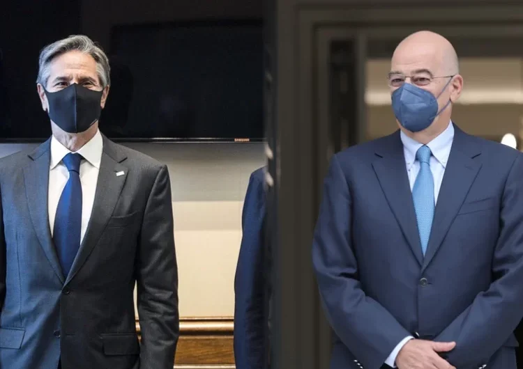 Τηλεφωνική επικοινωνία Μπλίνκεν με Δένδια: Ζωτικός σύμμαχος των ΗΠΑ η Ελλάδα