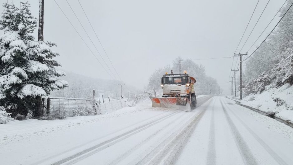 Σε ποιες περιοχές της Θεσσαλίας έρχονται χιονοπτώσεις