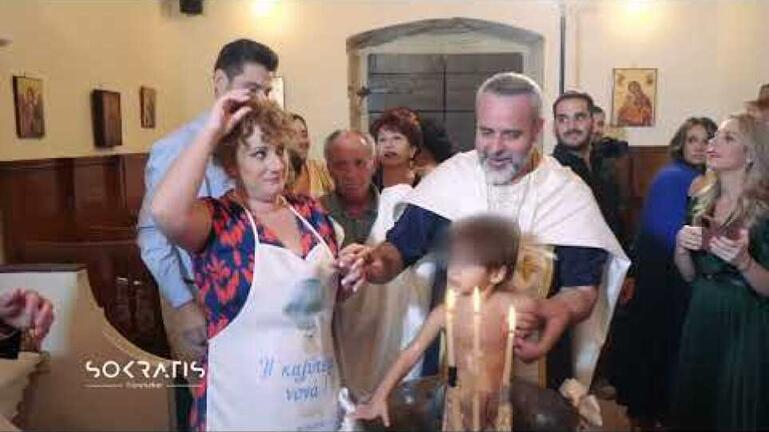 «Γελάσαμε τότε και γελάμε ακόμα»: Τι λέει η νονά με τα καμένα μαλλιά