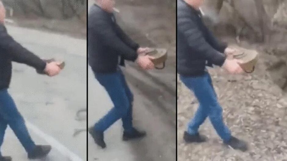 Πόλεμος στην Ουκρανία / Γιατί ανησυχούν οι ειδικοί μετά το viral βίντεο με τον Ουκρανό και τη νάρκη