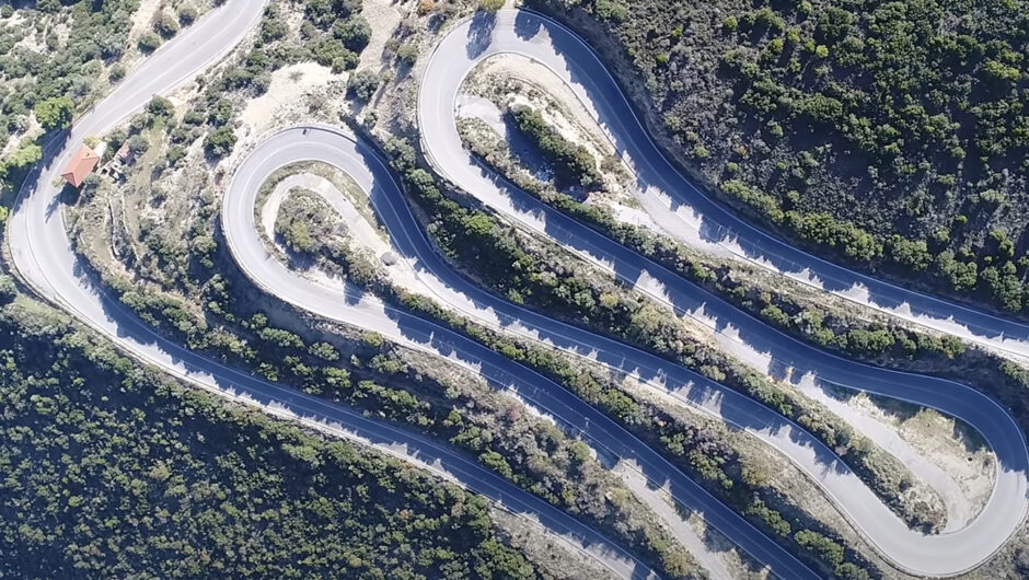 Ο ελληνικός δρόμος με τις 30 συνεχόμενες στροφές