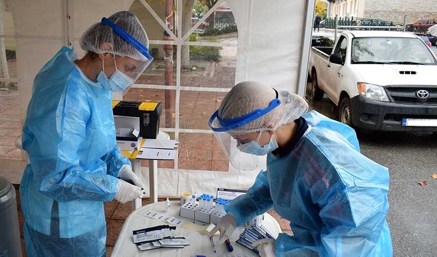 Που θα γίνουν rapid test στη Θεσσαλία την Κυριακή