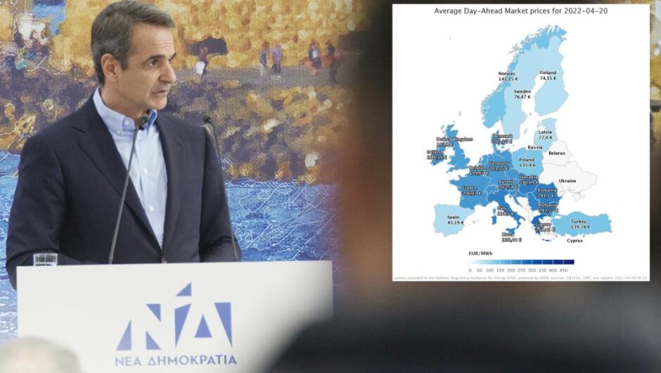 Ακρίβεια / Πανευρωπαϊκή πρωτιά στις τιμές ενέργειας επιβεβαιώνει και η ανεξάρτητη ΡΑΕ
