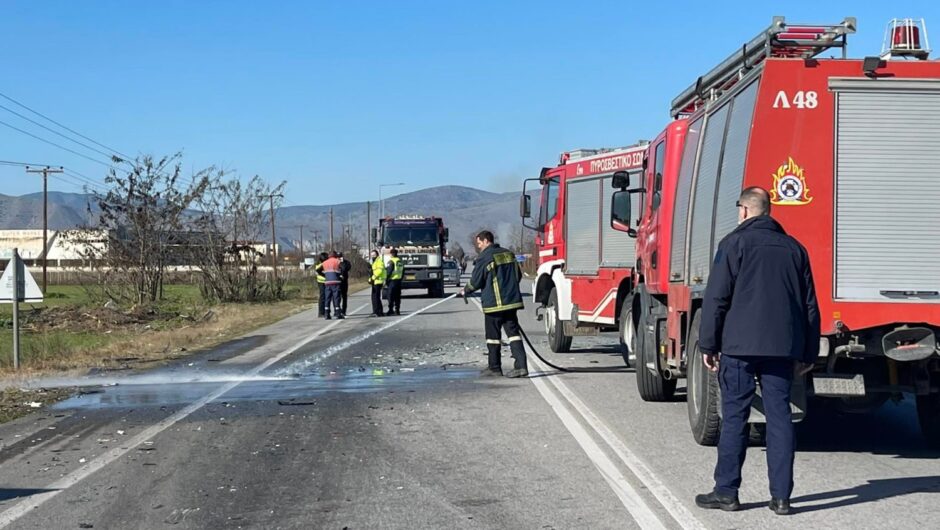 Φάρσαλα: 24χρονος νεκρός μετά από σύγκρουση αυτοκινήτου με νταλίκα
