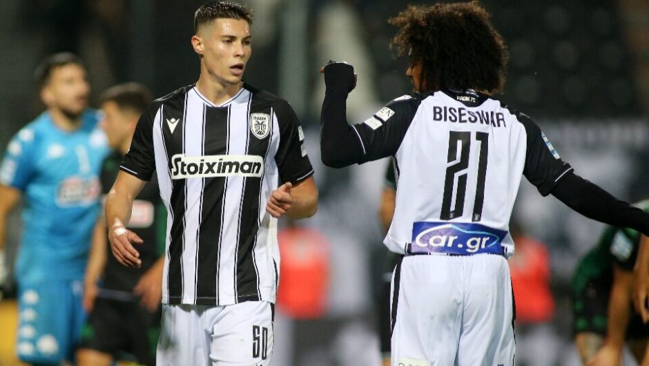 Superleague, ΠΑΟΚ – Παναθηναϊκός 2-0: Οριστικά δεύτερη η ομάδα της Θεσσαλονίκης