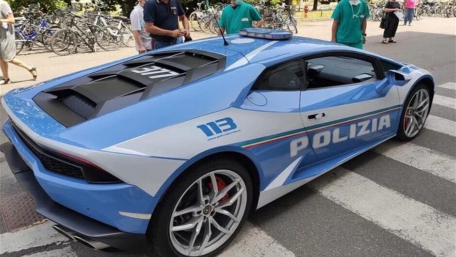 Ιταλία: Lamborghini της… αστυνομίας μετέφερε μόσχευμα με 300χλμ/ώρα