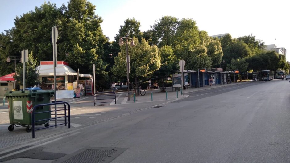 Όμορφες εικόνες από το κέντρο της Λάρισας