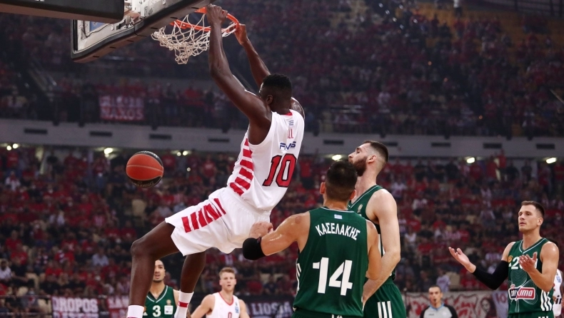 Ολυμπιακός – Παναθηναϊκός 74-61: Τον έπιασε αιχμάλωτο στο 1-0 (vid)