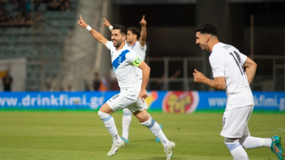 Nations League, Ελλάδα – Κύπρος 3-0: Τριάρα και παραμονή στην κορυφή