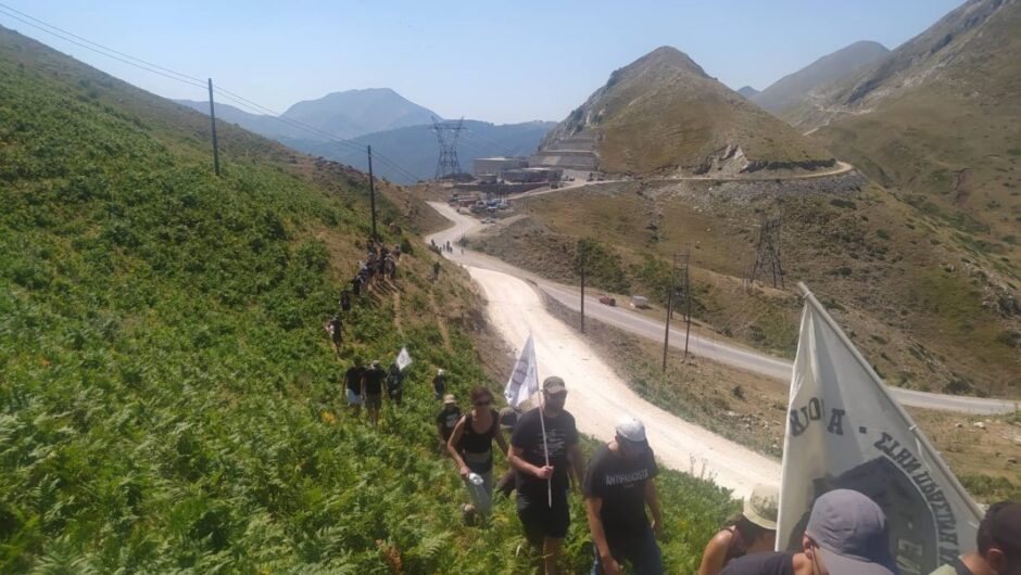 Στον Εισαγγελέα οι δυο συλληφθέντες των επεισοδίων στη διαμαρτυρία κατά των ανεμογεννητριών στον Τύμπανο