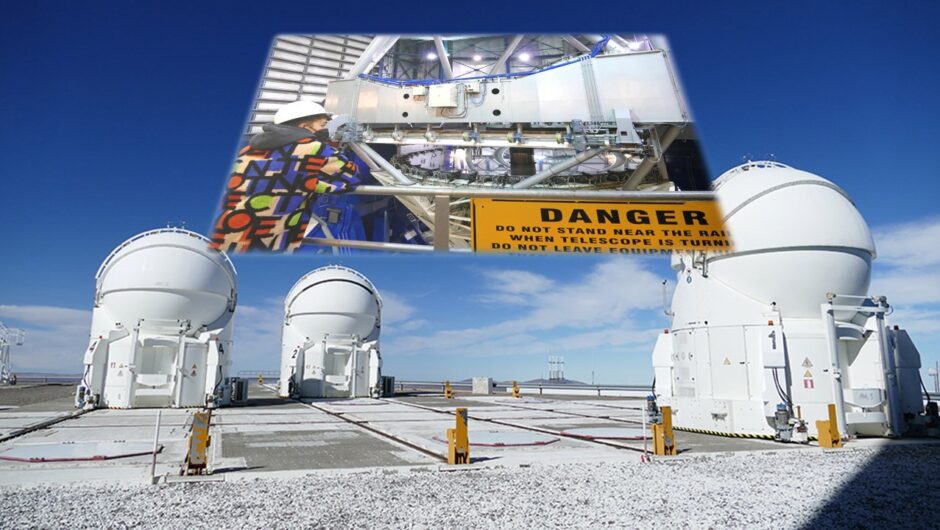 Πως είναι τα μεγαλύτερα τηλεσκόπια στον κόσμο; Λαρισαίοι αφηγούνται από το Paranal (φωτ.)