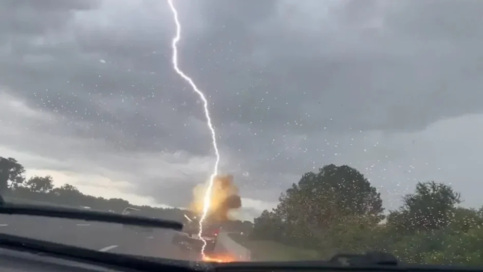 Τι θα συμβεί αν χτυπήσει κεραυνός το αυτοκίνητό μας; (+video)