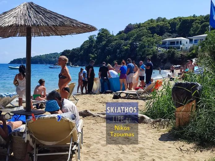 Σκιάθος: Άνδρας πνίγηκε στην παραλία «Αχλαδιές»