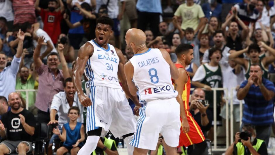 Εθνική Μπάσκετ / Σαρωτικός Γιάννης στη νίκη επί της Ισπανίας