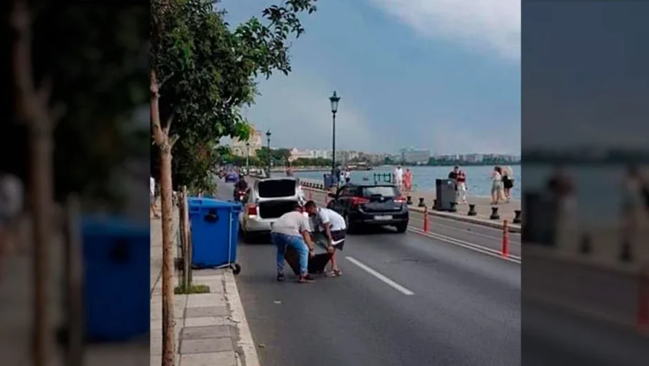 Θεσσαλονίκη: Ρομά έκλεψαν μέρα μεσημέρι χρηματοκιβώτιο και… τους έπεσε στον δρόμο
