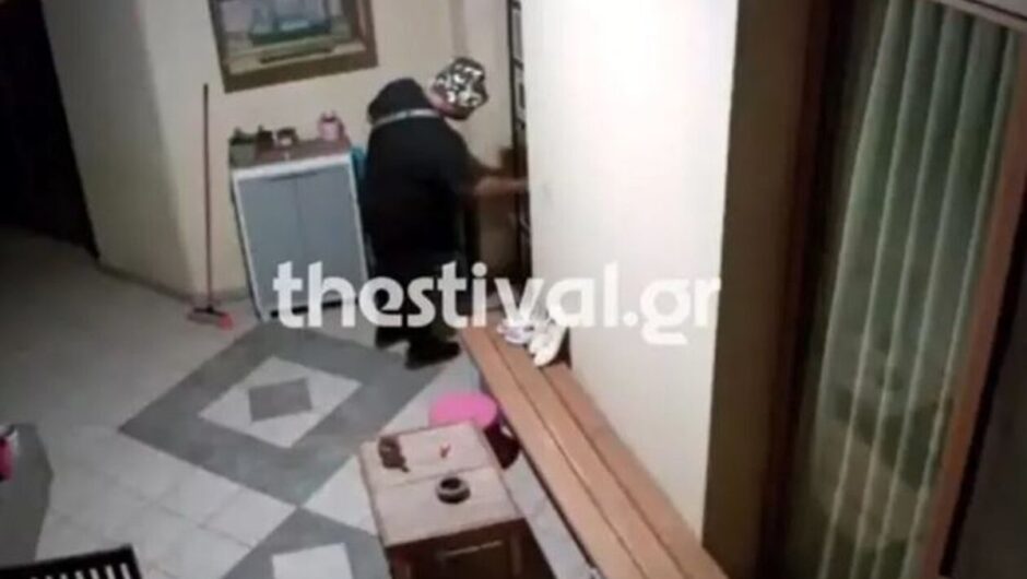 Θεσσαλονίκη: Βίντεο ντοκουμέντο από σπείρα που ψέκαζε με υπνωτικό ενοίκους και άρπαζε χρυσαφικά