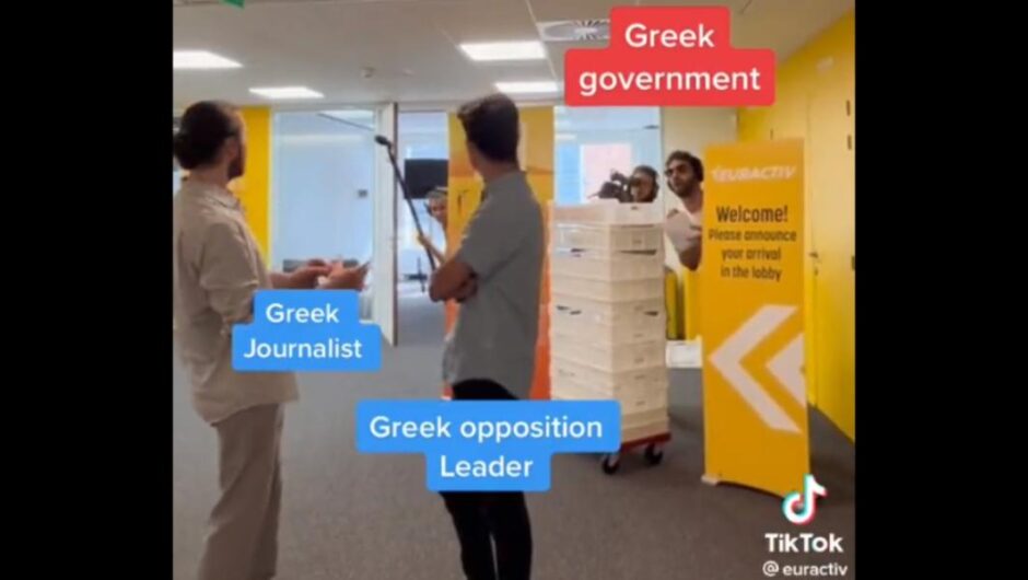 Υποκλοπές / Βίντεο του Euractiv στο TikTok γελοιοποιεί την κυβέρνηση Μητσοτάκη
