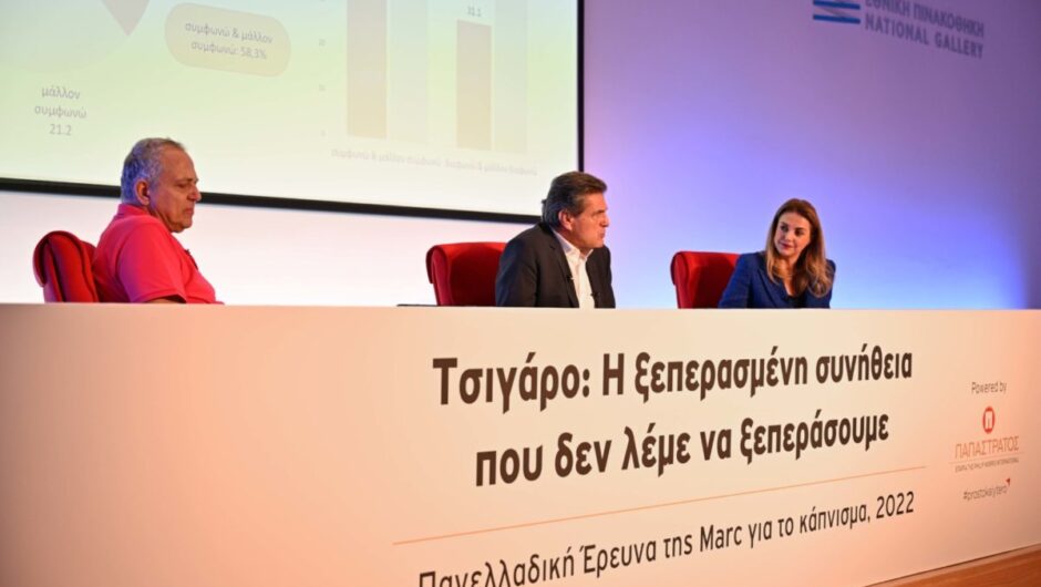 Πανελλαδική έρευνα για το κάπνισμα- «Τσιγάρο: Η ξεπερασμένη συνήθεια που δεν λέμε να ξεπεράσουμε»