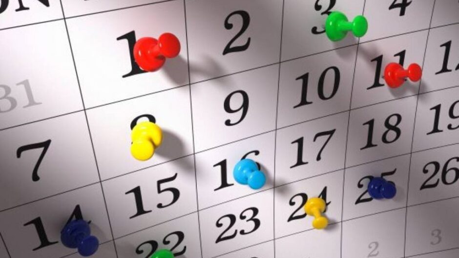 Αργίες 2023: Πότε «πέφτουν» τα τριήμερα του νέου έτους