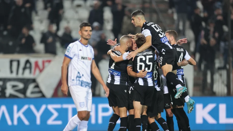 Super League 1, ΠΑΟΚ – ΠΑΣ Γιάννινα 2-0: Ένα δεκάλεπτο ήταν αρκετό
