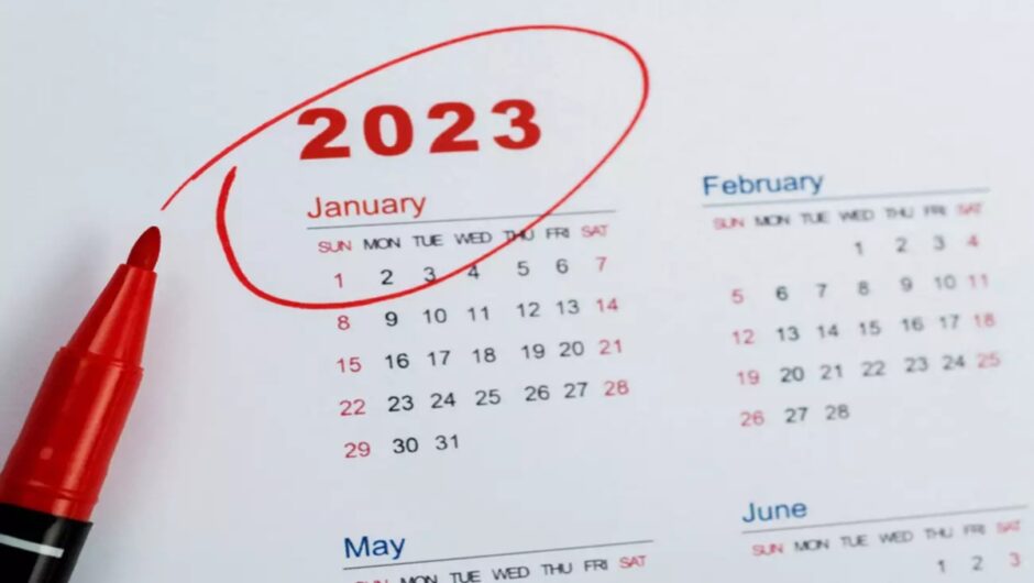 Αργίες 2023: Πότε πέφτουν – Το ημερολόγιο με τα τριήμερα της νέας χρονιάς