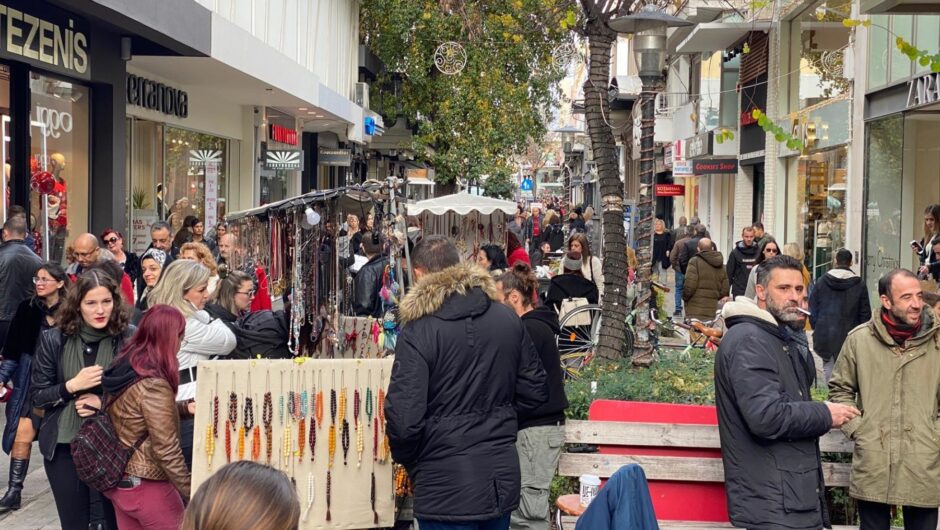 Ανοιχτή από σήμερα η αγορά της Λάρισας – Αυτό είναι το εορταστικό ωράριο μέχρι την Πρωτοχρονιά