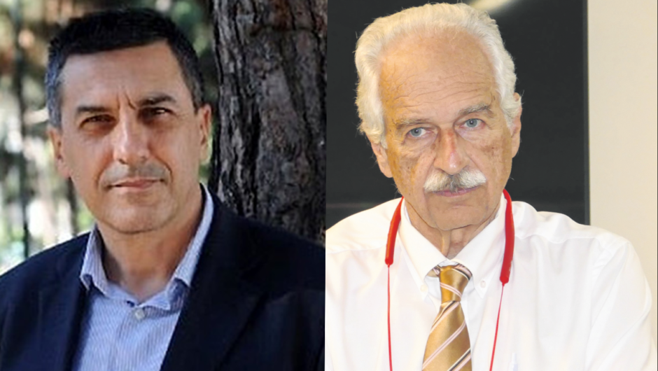 Πρώτοι ερευνητές του Πανεπιστημίου Θεσσαλίας ο Κώστας Γουργουλιάνης και ο Δημήτρης Κουρέτας