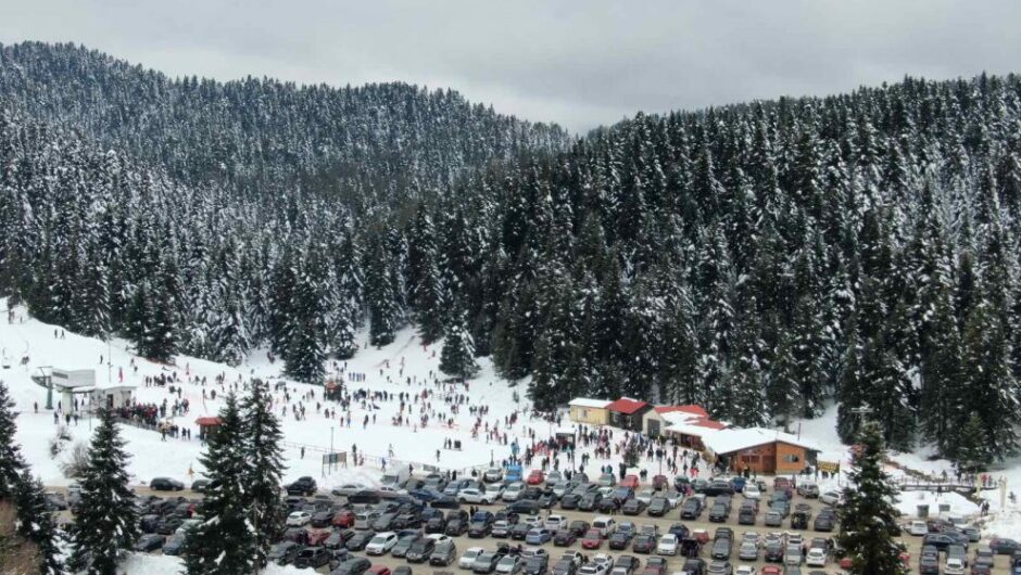 Πανζουρλισμός το Σαββατοκύριακο στο Χιονοδρομικό Περτουλίου (φώτο – βίντεο)