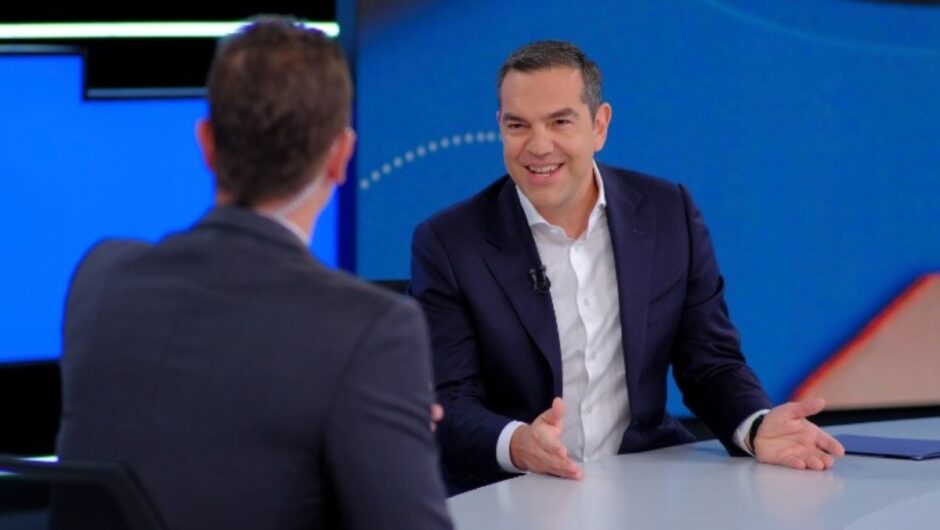 Ο Τσίπρας στόν Σρόιτερ