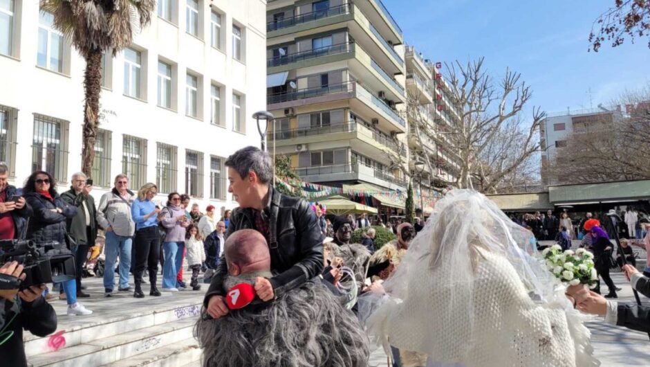 Την «έκλεψαν» όπως τη νύφη λίγο πριν βγει στον αέρα της εκπομπής – Λαρισαία ρεπόρτερ χάρισε στιγμές γέλιου (φωτό)