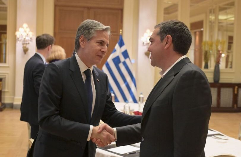 Τσίπρας για την συνάντηση με τον Υπουργό Εξωτερικών των ΗΠΑ, Άντονι Μπλίνκεν