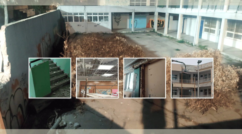 Σχολεία υπό κατάρρευση: «Κανείς δεν δικαιούται να πει ότι δεν ήξερε!»