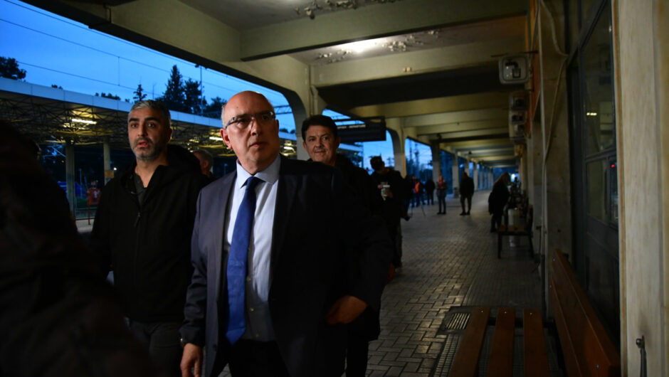Στη Λάρισα ο υφυπουργός Μεταφορών, Μιχάλης Παπαδόπουλος (φωτ. & βίντεο)