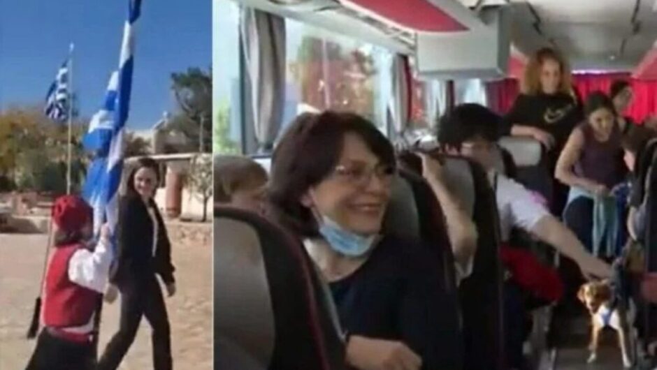 Ολόκληρη τάξη από την Αθήνα ταξιδεύει στους Αρκιούς για να μην κάνει μόνος του παρέλαση ο Άγγελος!