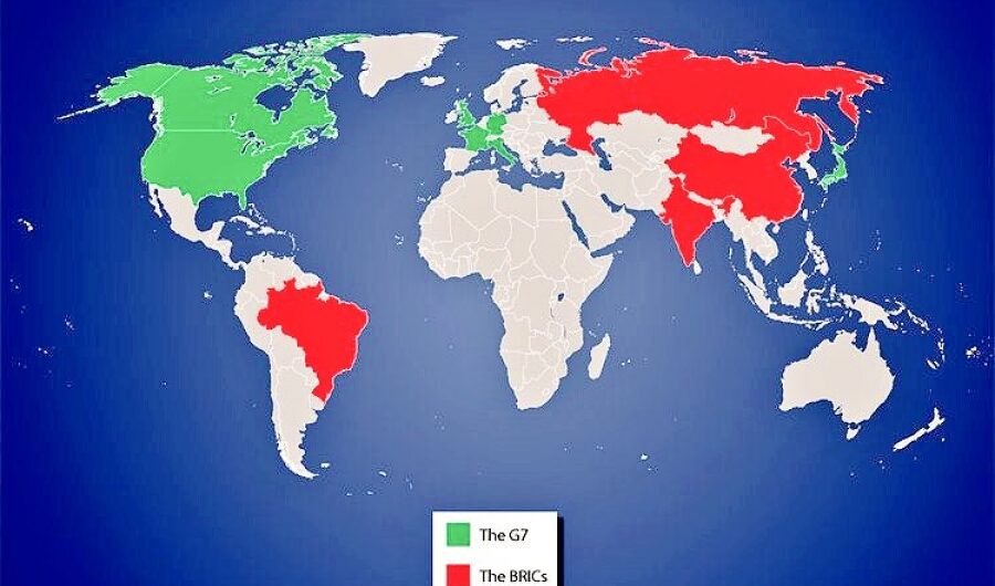 Σχηματίζεται το μέτωπο του αιώνα… BRICS εναντίον G7 – Αλλάζει ο κόσμος, γυρνά την πλάτη στις όλο και πιο αδύναμες ΗΠΑ