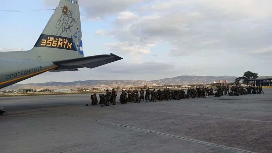 Εντυπωσιακή άσκηση στην 110 Πτέρυγα Μάχης – Στο σενάριο κατάληψη και ασφάλιση του αεροδρομίου