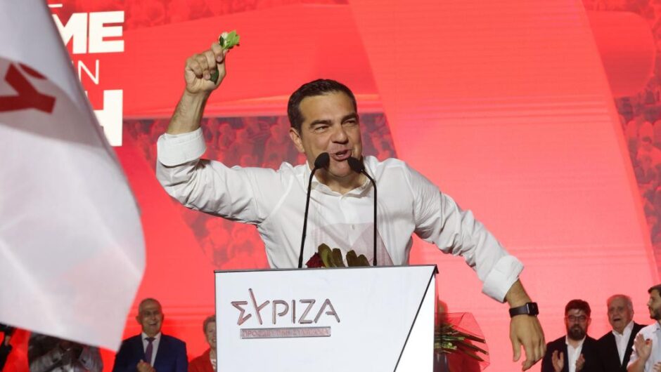 Αλέξης Τσίπρας / Μήνυμα νίκης από το Σύνταγμα για την αλλαγή και την προοδευτική κυβέρνηση