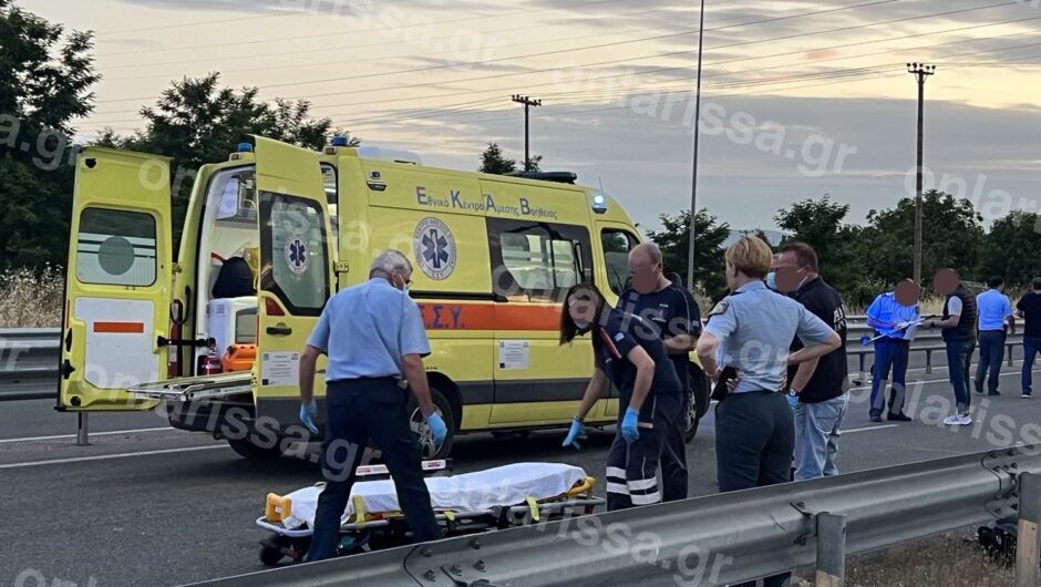 Τραγωδία στη Λάρισα: Νεκρή νεαρή κοπέλα σε τροχαίο με μηχανή – Σοβαρά τραυματίας ένας άντρας (φωτογραφίες)