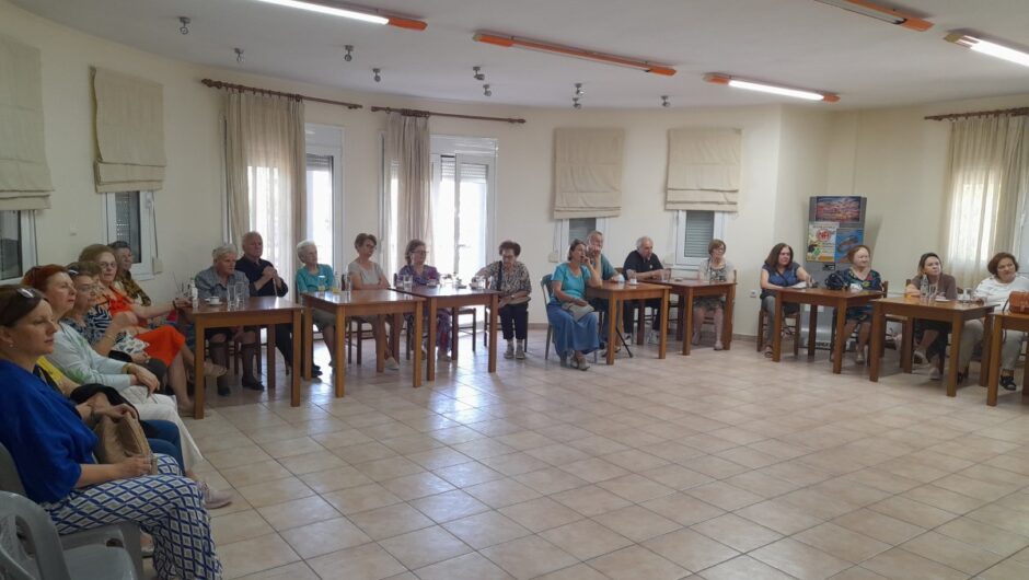 Δράση ενημέρωσης για την ηλικιακή εκφύλιση της ωχράς κηλίδας από την 11η ΤΟΜΥ Φιλιππούπολης