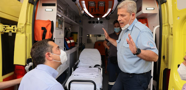 Εργαζόμενος ΕΚΑΒ σε Τσίπρα / «Δεν υπάρχει προσωπικό – Τα περισσότερα ασθενοφόρα είναι στα συνεργεία»