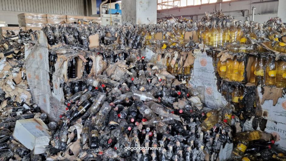 Εφιάλτης στον Συνεταιρισμό της Αγχιάλου – Εικόνες και βίντεο από την ανυπολόγιστη καταστροφή